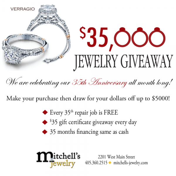 $35,000 Jewelry Giveaway