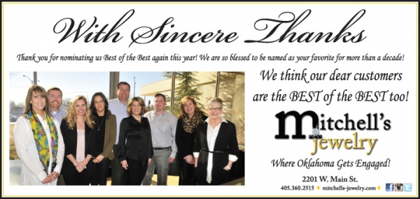Thank you for voting us as your Favorite Jewelry store!